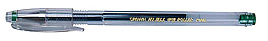 Ручка гел. Crown HJR-500B зеленая 0.5мм, штрих-код
