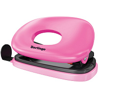 Дырокол Berlingo DDp_10103 "Round" 10л., пластиковый, розовый