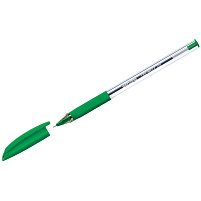 Ручка Berlingo 07113 "Triangle 110" зеленая, 0,7мм, трехгран., грип