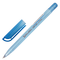 Ручка Brauberg 142710 синяя, масляная, Olive Pen Tone, корпус тониров., 0,7мм, линия 0,35мм
