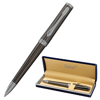 Ручка Galant подар. 143516 "PASTOSO", корпус оружейный металл, детали хром, узел 0,7 мм, синяя