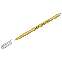 Ручка гел. Berlingo CGp_40009 "Brilliant Metallic", золото металлик, 0,8мм