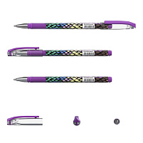 Ручка Erich Krause 50743 ColorTouch® Purple Python, цвет чернил синий