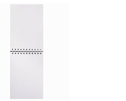 Скетчбук BRAUBERG 110997 белая бумага 100 г/м2, 105х148 мм, 60 л., гребень, жёсткая подложка