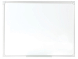 Доска магнитно-маркерная OfficeSpace 340347 45*60см, алюминиевая рамка, полочка