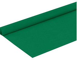 Цветная бумага крепированная ТРИ СОВЫ CR_43985 зеленая, 50*250см, 32г/м2, в рулоне, пакет с европодвесом