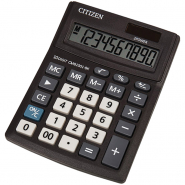 Калькулятор Citizen настольный CMB1001-BK Business Line 10 разр., двойное питание, 100*136*32мм, черный