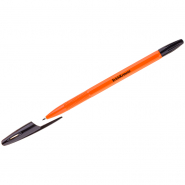 Ручка Erich Krause 43195 "R-301 Orange" черная, 0,7мм, штрихкод