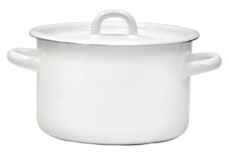 Кастрюля эмаль 2л 01-1610.1 без декора