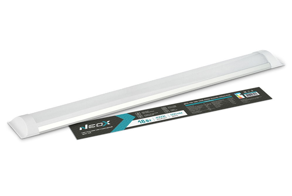 Светильник ASD Neox ДПО-108-PRO 36W  3420lm 6500К 1200мм 9190