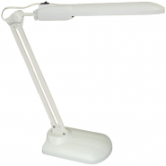 Лампа настольная офисная "Дельта-У" белая, на подставке 0632