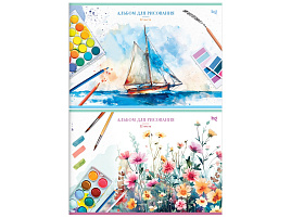 Альбом для рисования 32л. BG АР4ск32 62633 "Краски", эконом