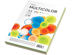 Бумага OfficeSpace MC_38237 "Multicolor", А4, 80г/м, 200л., (10 цветов)
