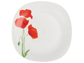 Блюдо керамика 28см 818-309 Маки