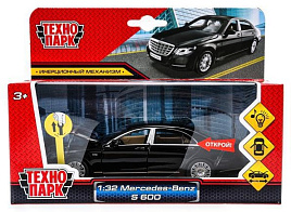Машина металлическая SB-68401 MERCEDES-BENZ s 600, 14,5 см, двери, инерция