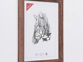 Фоторамка 18*24 дерево Темн.Дуб 1701