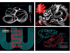 Альбом для рисования 32л. BG АР4ск32 12007 "BoyZZ", эконом