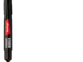 Маркер Berlingo PM6104 "Multiline PE200", черный, пулевидный, 2мм