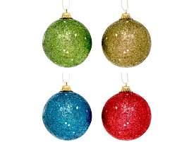 Шар 5см 201-0537 Блестящее напыление 1шт