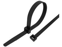 Хомут пластик 2,5*150 нейлон Rexant 07-0151-25/503454/7153 25шт черный