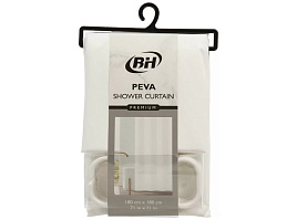 Шторка для ванной 180*180 ПЕВА белый матовый 507598/Y4-11180