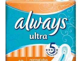 Прокладки Олвейз Ультра Нормал плюс 4к.10шт.1641