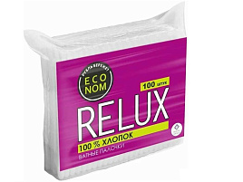 Ватные палочки Reluxe 100шт пакет