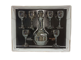 Набор подарочный 134/500/06/6911 Сияющий графит (Графин+6рюмок)