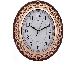 Часы настенные Atlantis 28,5*24,5 TLD-6932L коричневые