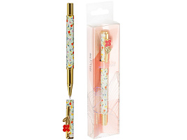 Ручка MESHU MS_94208 "Bloom" синяя, 1,0мм