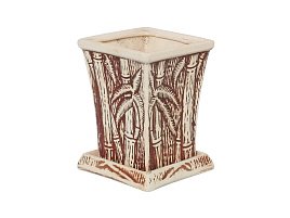 Кашпо цветочное 0,6л Керамика ГЦГ-1117 Бамбук