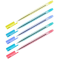 Ручка OfficeSpace BP_94949 "Wonder " синяя, 0,7мм,корпус ассорти