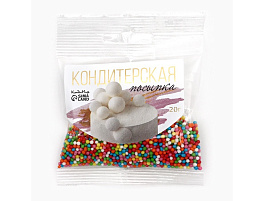 Пасха Посыпка для кулича Бисер, разноцветный 20г 903893