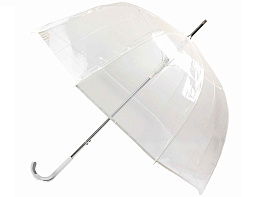 Зонт женский автомат HTDMYR60/7138 белый/синий