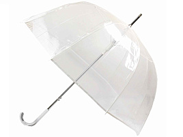 Зонт женский автомат HTDMYR60/7138 белый/синий