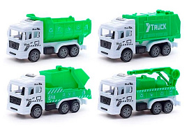 Набор инерционных машин BQ600-3 Городские службы 4шт