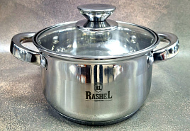 Кастрюля нержавейка 3,6л R-3600x Rashel