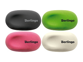 Ластик Berlingo BLc_00240 "Ergonomic", овальный, термопластичная резина, 50*30*8мм