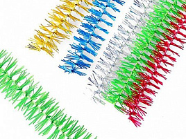 Мишура №17 2м красная