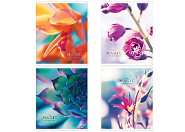 Тетрадь 48л. Greenwich Line N5c48-41050 "Magic of flowers", глянцевая ламинация, 70г/м2