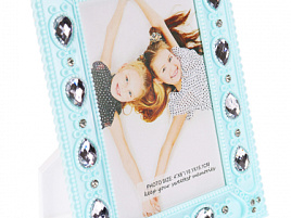 Фоторамка 15*20 Роскошь голуб.ФР-7354