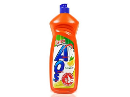 Средство для посуды AOS 0,9л.  М Лимон(Казань)