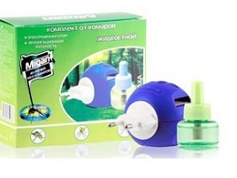 Комары Фумигатор Migan+жидкость 30мл Хамелион Я-474