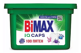 Стиральный порошок Капсулы Bimax 12шт.100 пятен М