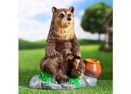 Фигурка садовая Медвежата с медом малые ЛЗ-75 34*32*23см