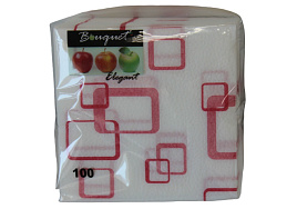 Салфетки 100л. Bouguet Elegant Орнамент