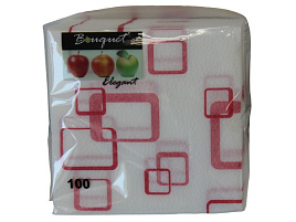 Салфетки 100л. Bouguet Elegant Орнамент
