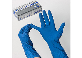 Перчатки резиновые латекс 25пар HIGH-RISK S
