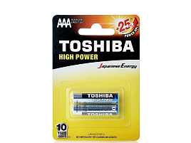 Батарейка Toshiba LR3 2bl