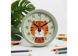 Будильник В4-054 Тигренок оливковый